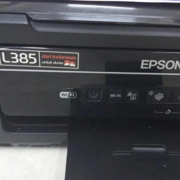 Printer Epson L385 Wifi All In One Unit Printer Epson L385 Siap Pakai Khrisnaalfred