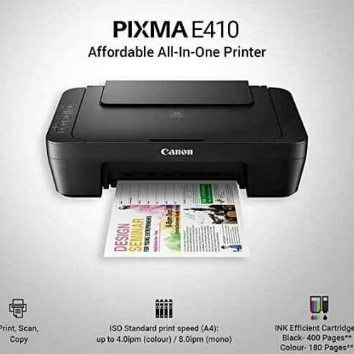 Canon Printer Pixma E410 All In One / Printer Canon E 410 Multifungsi Wandahamidun
