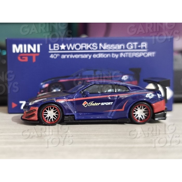 Mini GT LBWORKS Nissan GTR (R35) Intersport