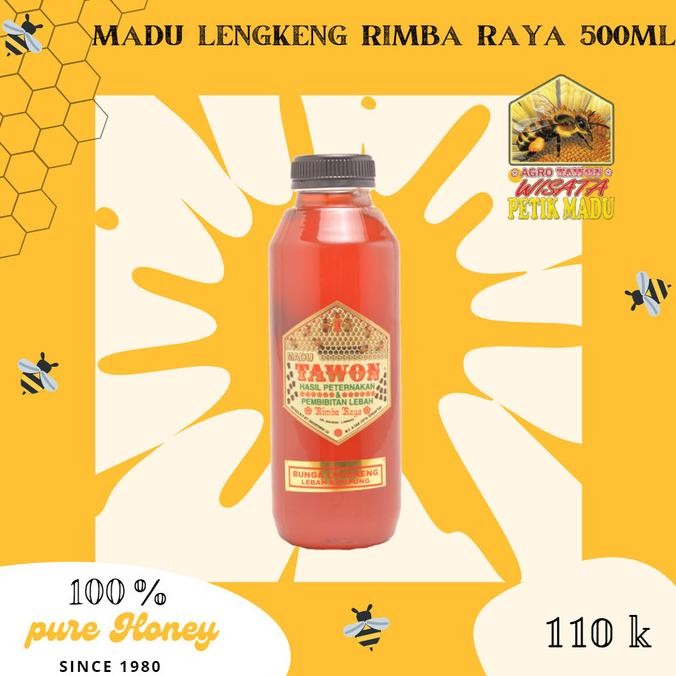 

MADU LENGKENG RIMBA RAYA KEMASAN PLASTIK 500 ML HONEY MADU KESEHATAN BIM