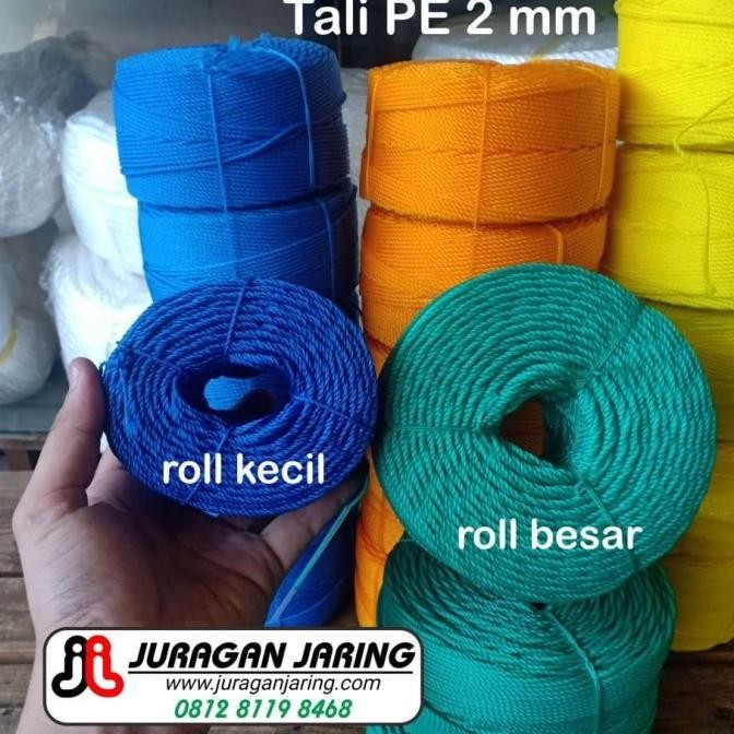 tali - tali tambang plastik 2 mm roll besar
