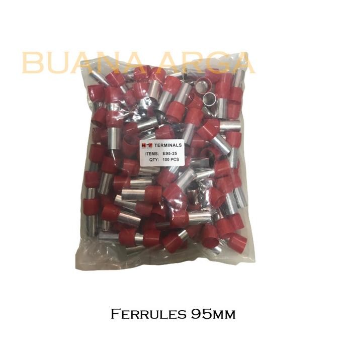 

Skun Ferrules 95mm E95-25 Isolasi Colours