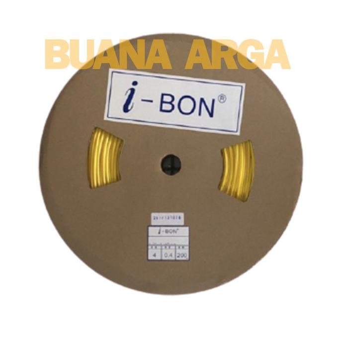 

Marker Tube IBON 4.0 untuk kabel 2.5mm Hijau / Kuning