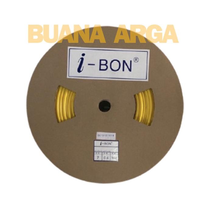 

Marker Tube IBON 8.0 untuk kabel 16mm Hijau / Kuning