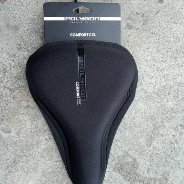 Saddle Cover Gel - Comfort Polygon Sadel Cover Sepeda - Empuk