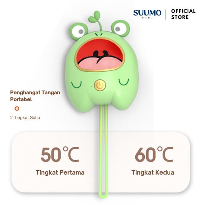 Suumo Penghangat Tangan Portabel Pereda Nyeri Perut Mini Lucu KS
