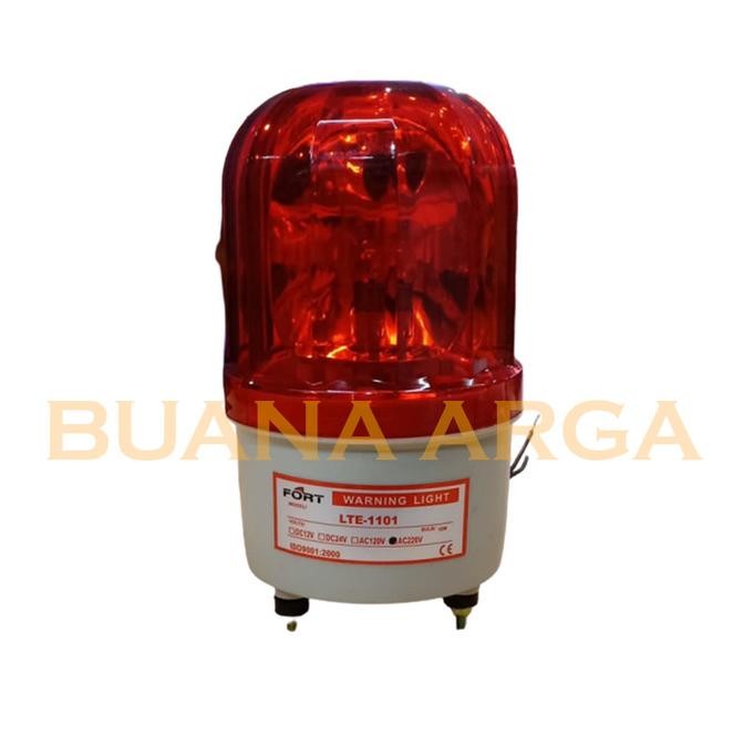 

Warning Light / Rotary (Neon) LTE-1161 6" RED, BLUE, YELLOW