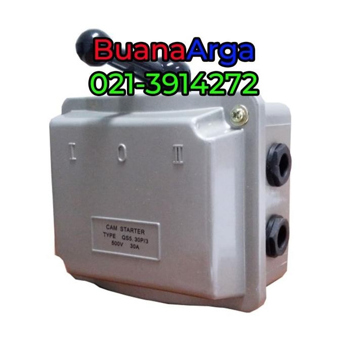 

CAM Stater Type QS5-60A ( ON - OFF - ON ) | 4 Pole | Ampere 60 A