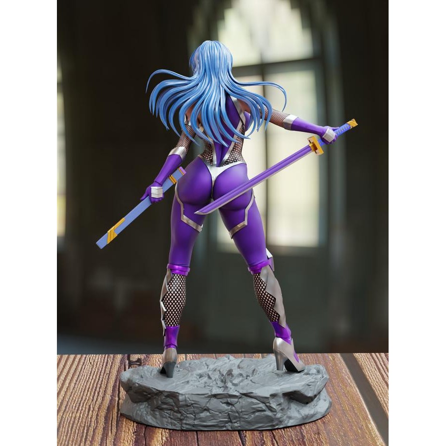 Tersedia Igawa Asagi Taimanin Asagi Anime Game Resin Kit Figure