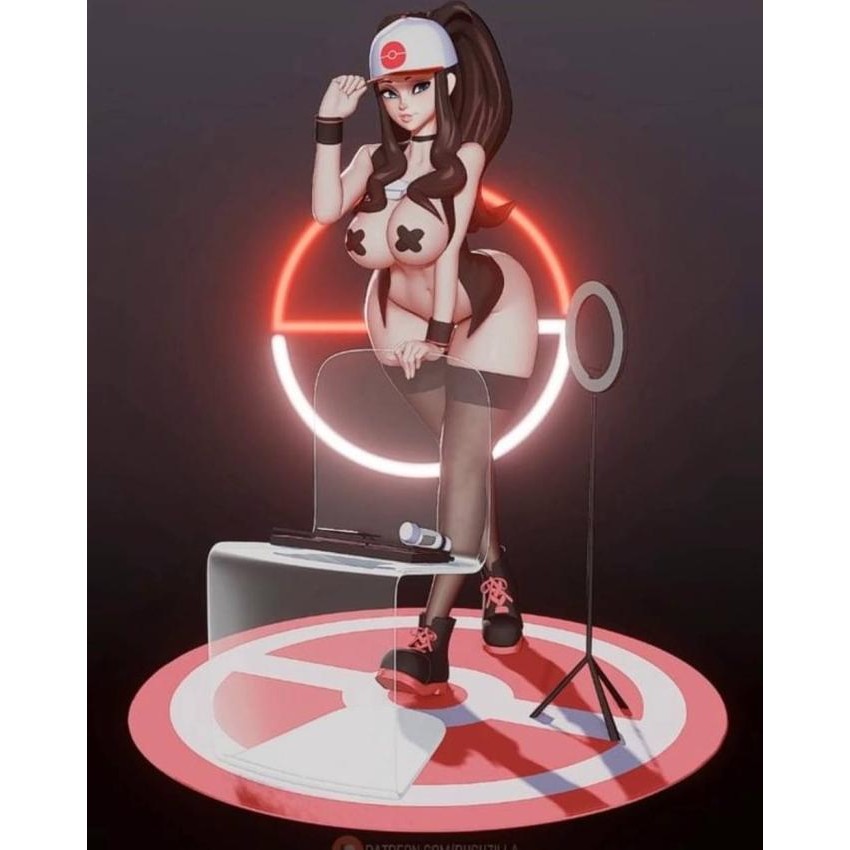 Tersedia Hilda Pokemon Trainer Resin Kit Statue