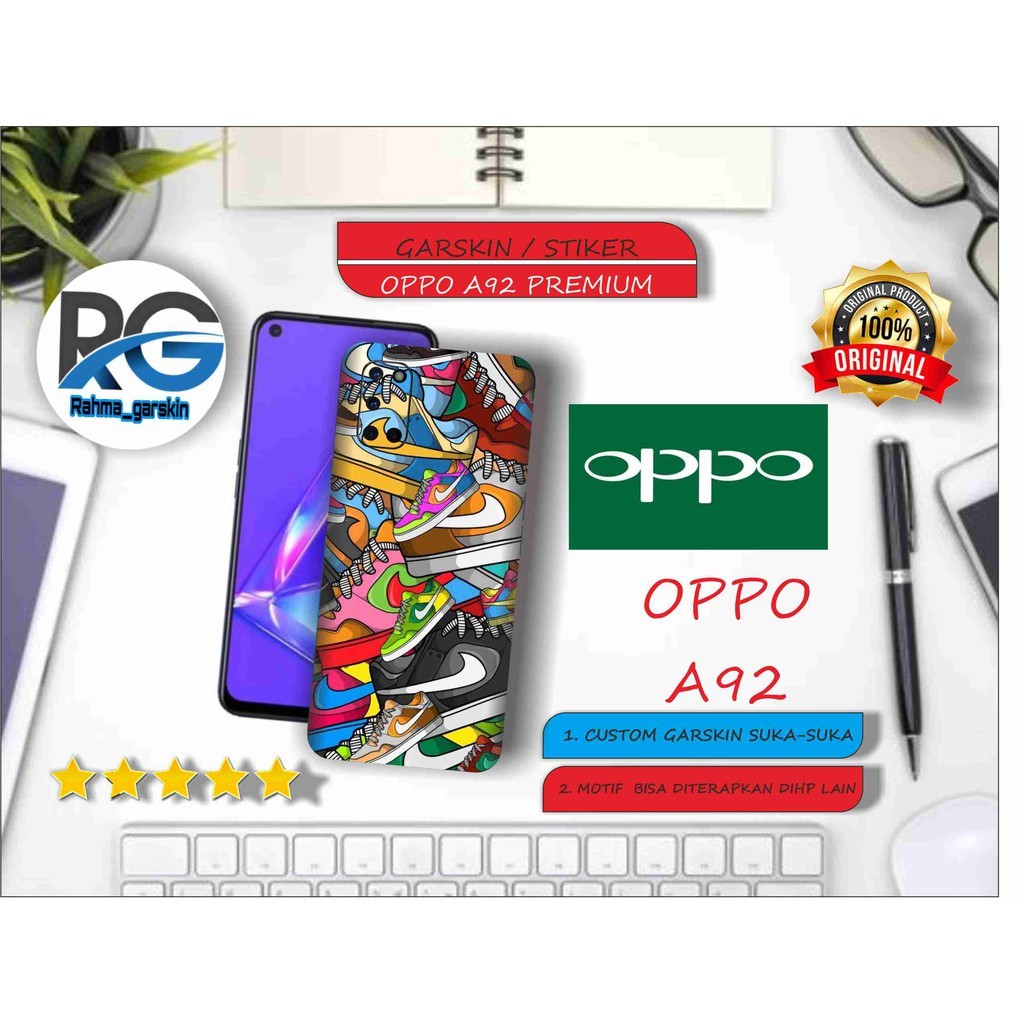 

BestSelling - Oppo A92 Garskin Wrap Stiker Premium (FreeCustomOrder)