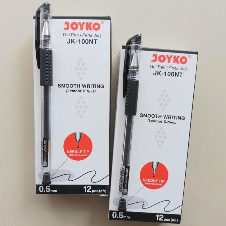 

New Arrival Pulpen Gel Pen Joyko Jk-100Nt ( 12 Pcs ) [ Original ]