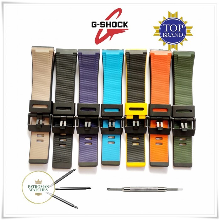 STRAP TALI JAM TANGAN CASIO G-SHOCK GA-2000 GA 2000 GA2000 WATCH BAND