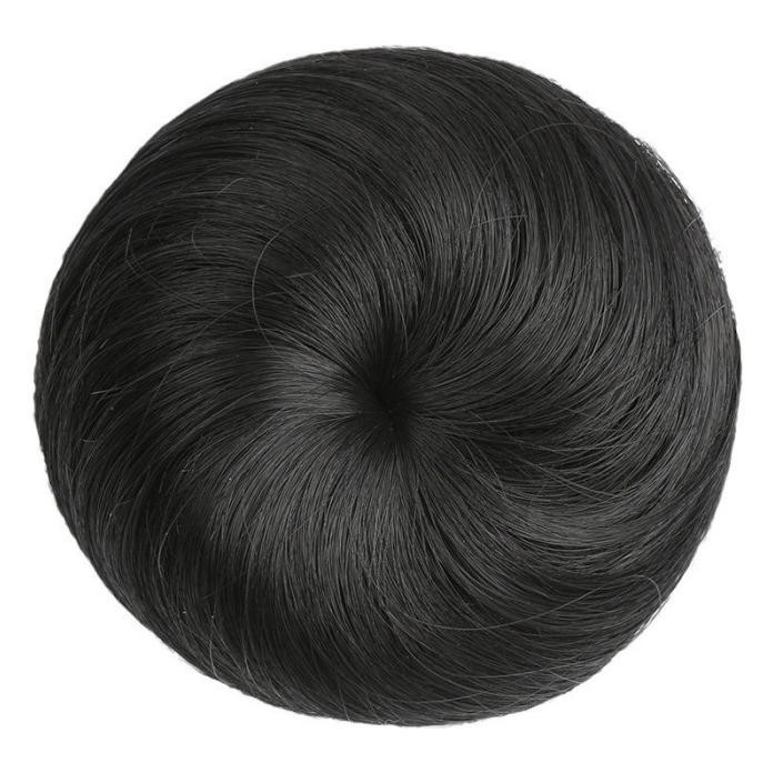 (YUNITA) IKAT RAMBUT WIG RAMBUT PALSU KONDE CEPOL RAMBUT BERVOLUME UNTUK PESTA KARET RAMBUT PALSU WI