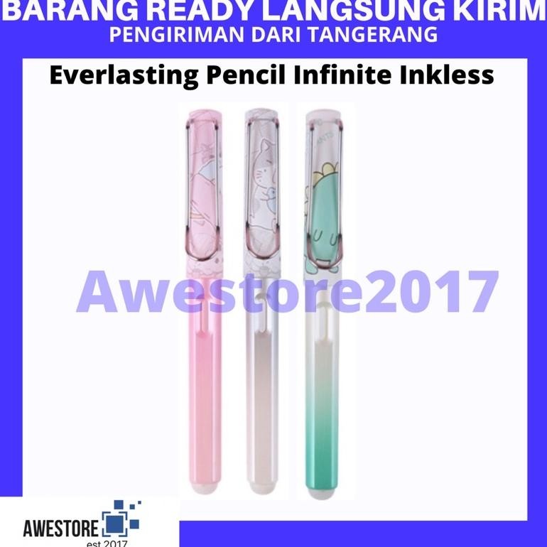 

PROMO EVERLASTING PENCIL PEN INKLESS PENSIL ABADI INFINITE INK SKETCH SKETSA PROMO