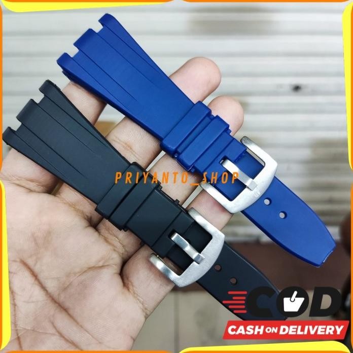 STRAP-TALI JAM TANGAN AP-AUDEMARS PIGUET-ROYAL AOK DIVER HITAM BIRU