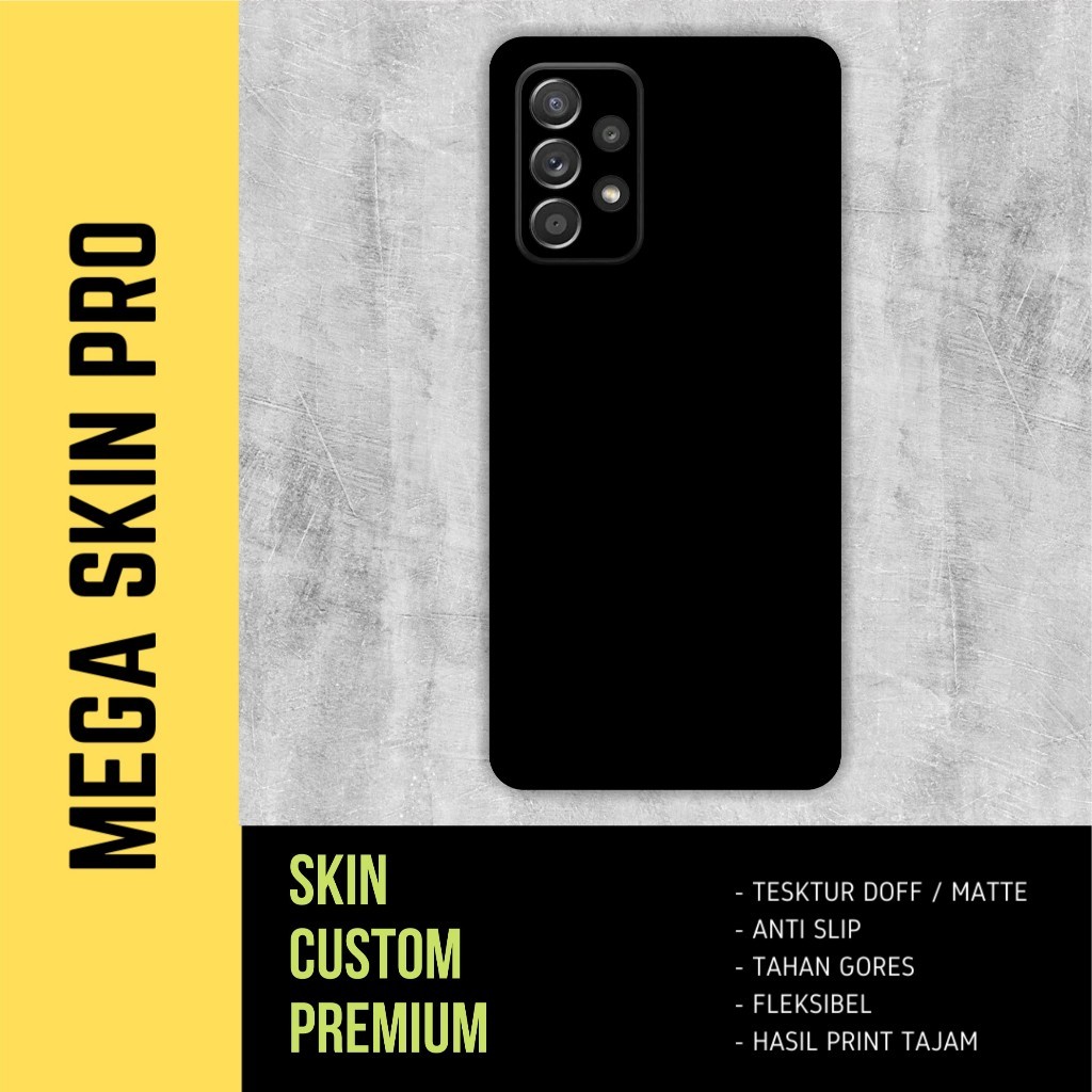 

BestSelling - Samsung A52 Black Matte Garskin Wrap Stiker Premium (FreeCustomOrder)