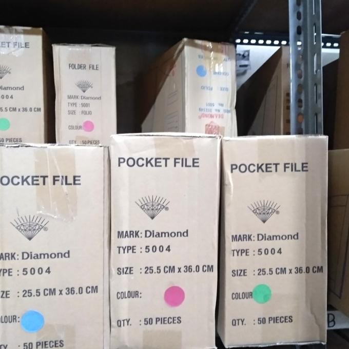 

NEW Map Diamond Pocket file 5004 isi 50 biru, kuning , merah , hijau