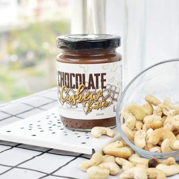 

Roasted Cacao / Chocolate Cashew Butter ( Selai Kacang Mede Coklat )