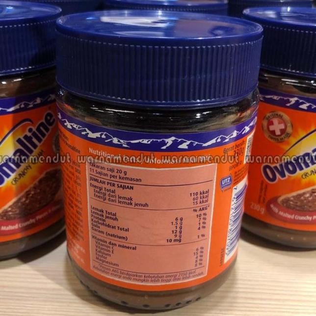 

Maltine Selai Coklat Crunchy Cream 230Gr Wmo Ik1154