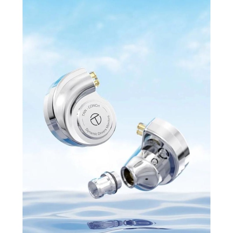 Trn Conch Earphone Dlc Diamond Diaphragm Dynac In-Ear Monitors