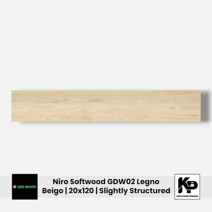 Granit NIRO GRANITE GDW02 Softwood Legno Beigo 20x120