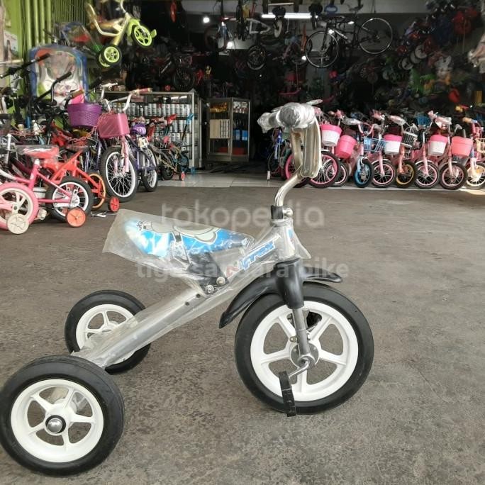 sepeda roda tiga alfrex nikel chrome sincan