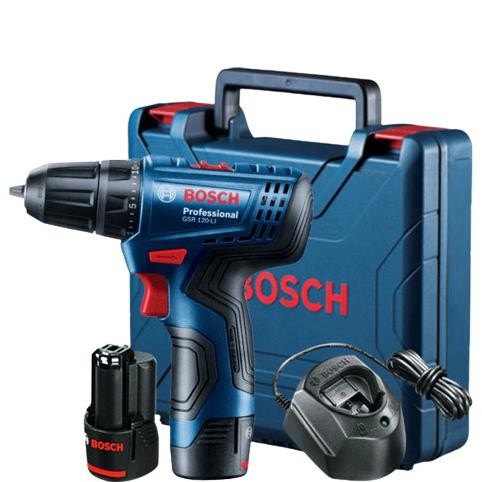 Bosch Gsr 120 Bor Besi Cordless 12V - 2 Baterai Original Dan Terpercaya