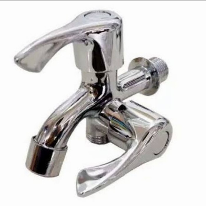 Bagus Kran Double 3/4 /Kran Cabang/Kran Shower/Kran Air 3/4 Termurah