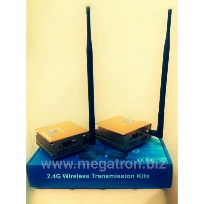 Wireless Audio Video Sender 4 watt (pemancar - penerima)