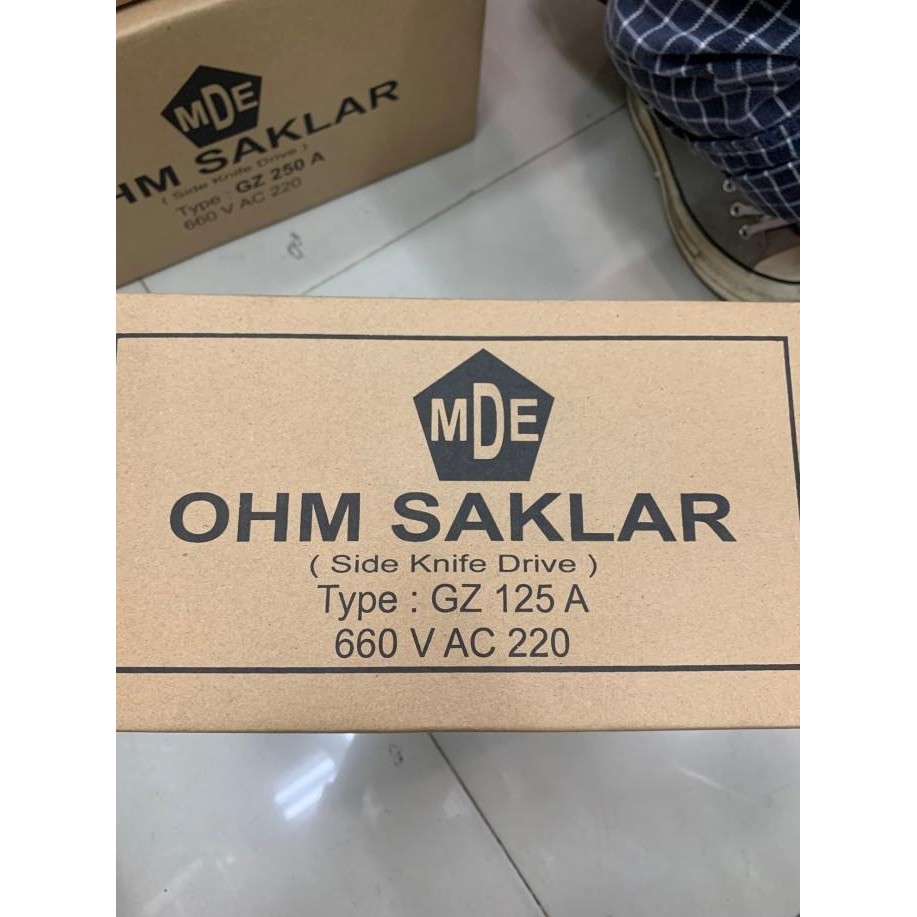 sale cos ohm saklar mde 125 ampere 125a