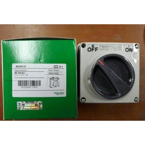 Original SCHNEIDER SAKLAR 20 AMPERE S56SW120GY