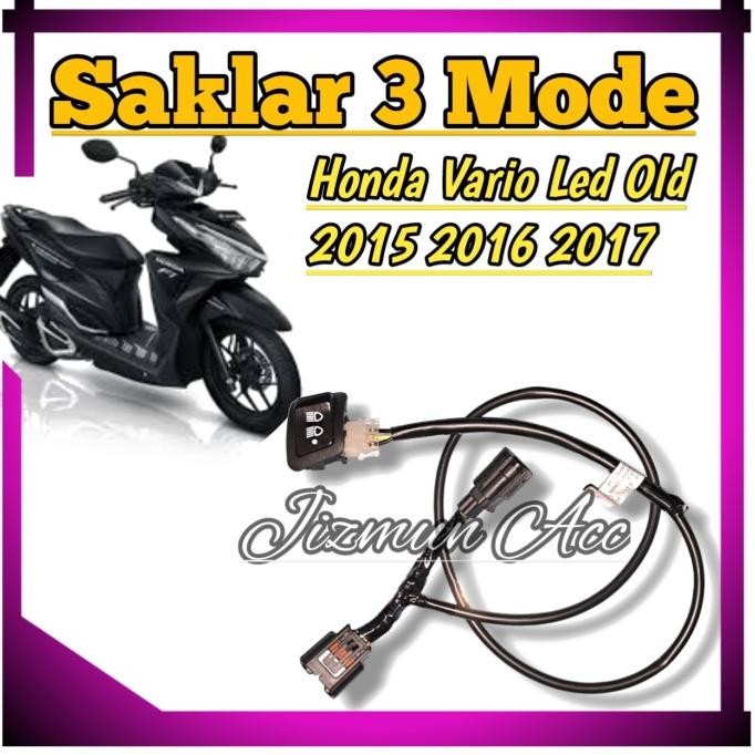 sale saklar lampu utama vario 125 150 led old 3 mode  pemasangan pnp