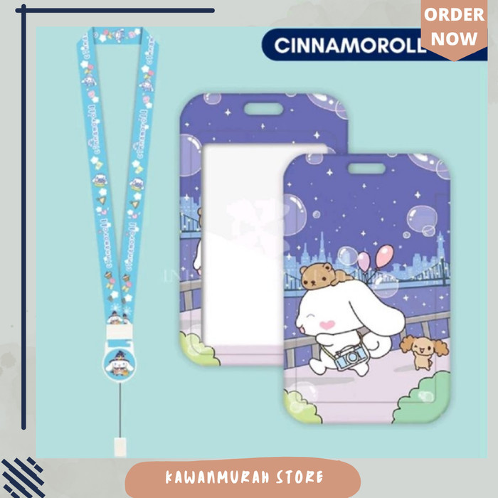 

Sale Nametag Holder Motif Cinnamonroll Lucu / Id Card Holder Cinnamonroll