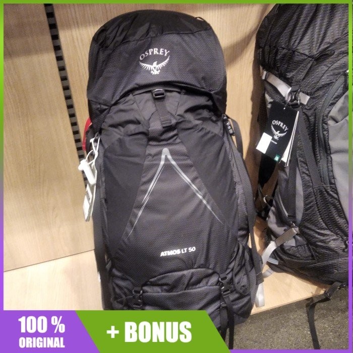 OSPREY Tas Gunung ATMOS AG LT 50 S23 Carrier Bag 94000 1174 Original
