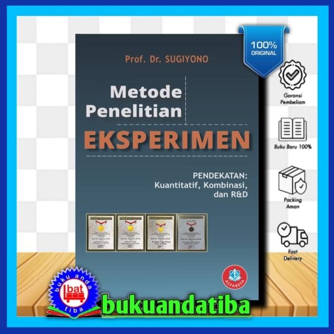 

Sale! Metode Penelitian Eksperimen - Prof. Dr. Sugiyono