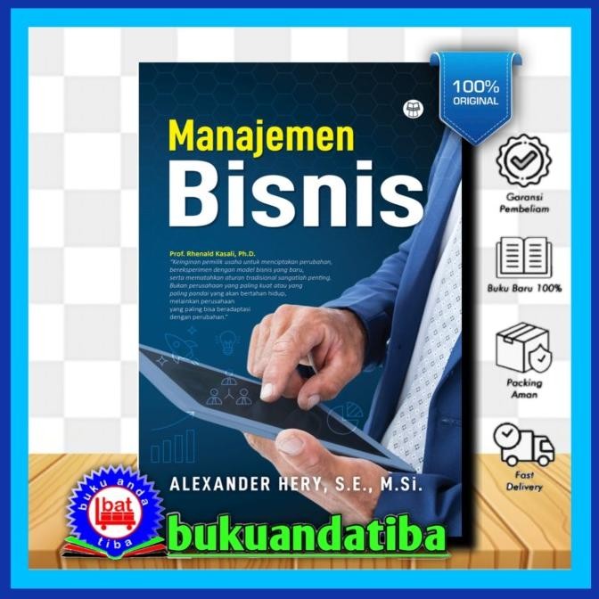 

Sale! MANAJEMEN BISNIS - ALEXANDER HERY - TERBARU