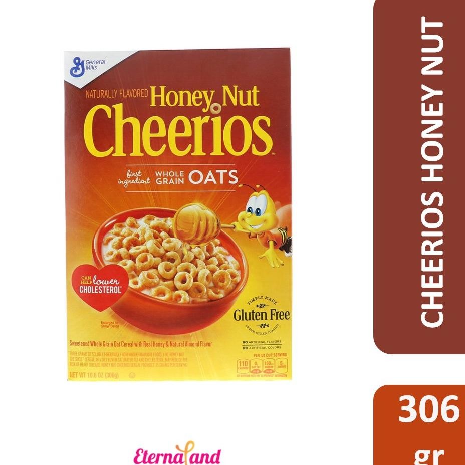 

Cheerios Honey Nut - Sereal Sarapan Sehat Cheerios Honeynut