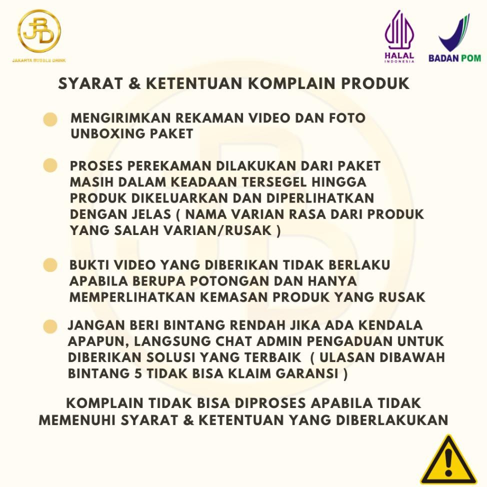 

Bubuk Numan Mango -Jakarta Bubble Drink | Bpom&Halal