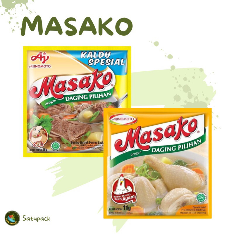 

MASAKO AYAM DAN SAPI SACHET