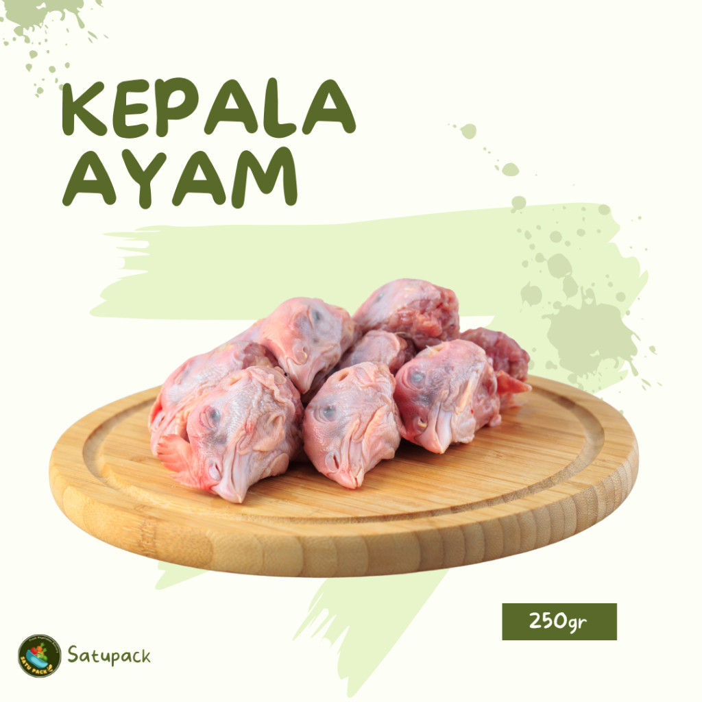 

KEPALA AYAM SEGAR - 250GR