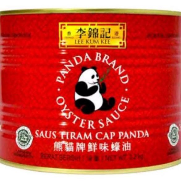 

Lee Kum Kee Panda Brand Oyster Sauce Saus Tiram Cap Panda Kaleng 2,2 Kg