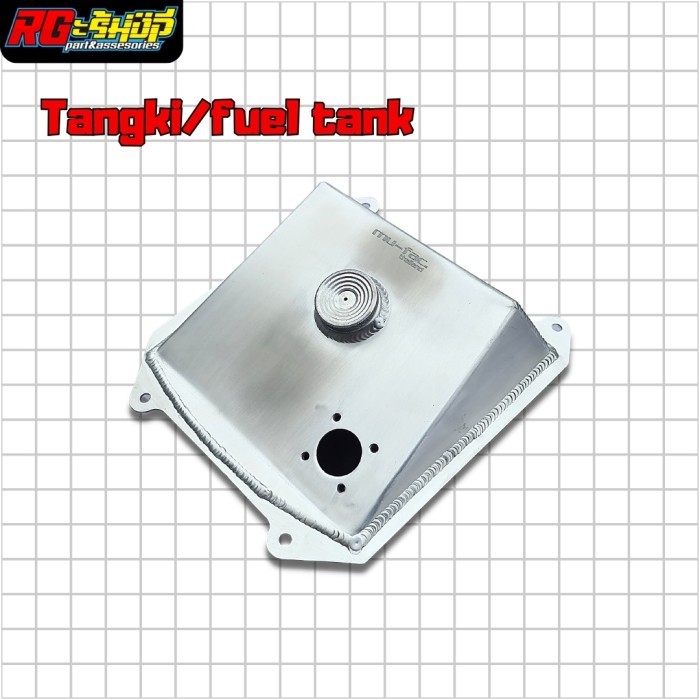 Tangki Box Bagasi Coak Mio Sporty Smile Almunium Mu factory Thailand