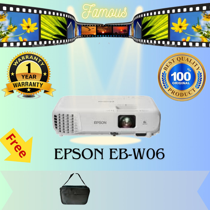 PROYEKTOR EPSON EB-W06 / EPSON EB-W06 wxga