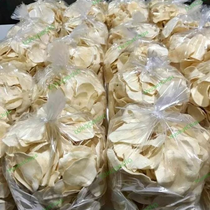 

Keripik Kentang Putih Original Asli Garut Curah Kiloan 500Gr