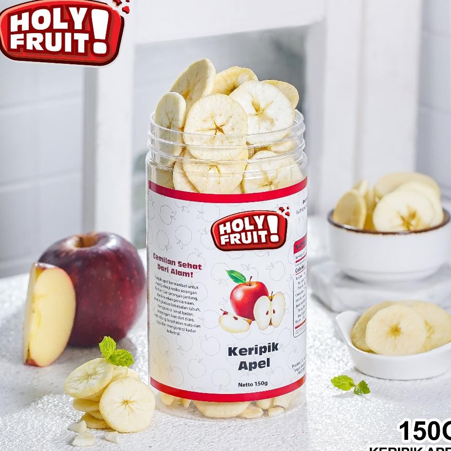 

Holyfruit Keripik Buah Apel 150 Gram Buah Apel Sna Fruit