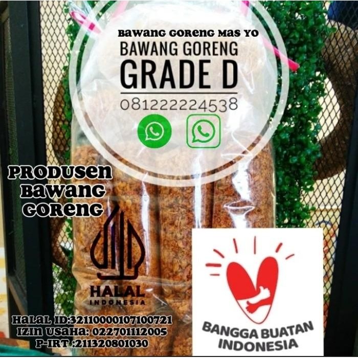

Bawang Goreng Bm Grade D
