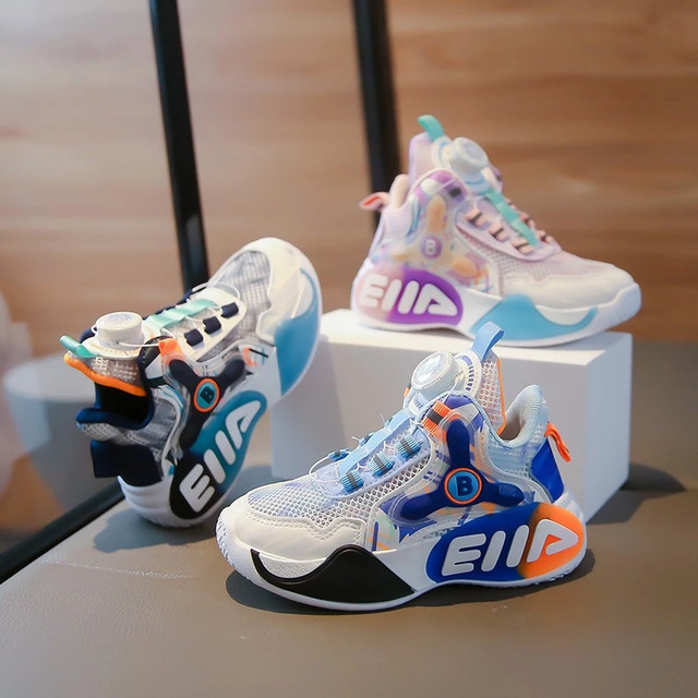 FREE BOX SIZE 30-37 Sepatu Sneakers Anak Laki-Laki Sepatu Sport Anak LV0639