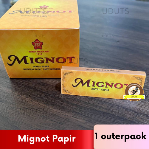 

Mignot 1 outerpack isi 50 booklet