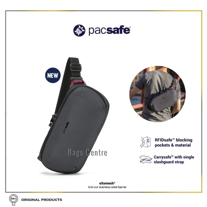 Pacsafe Metrosafe X Urban Sling Tas Selempang Bahu anti theft RFID